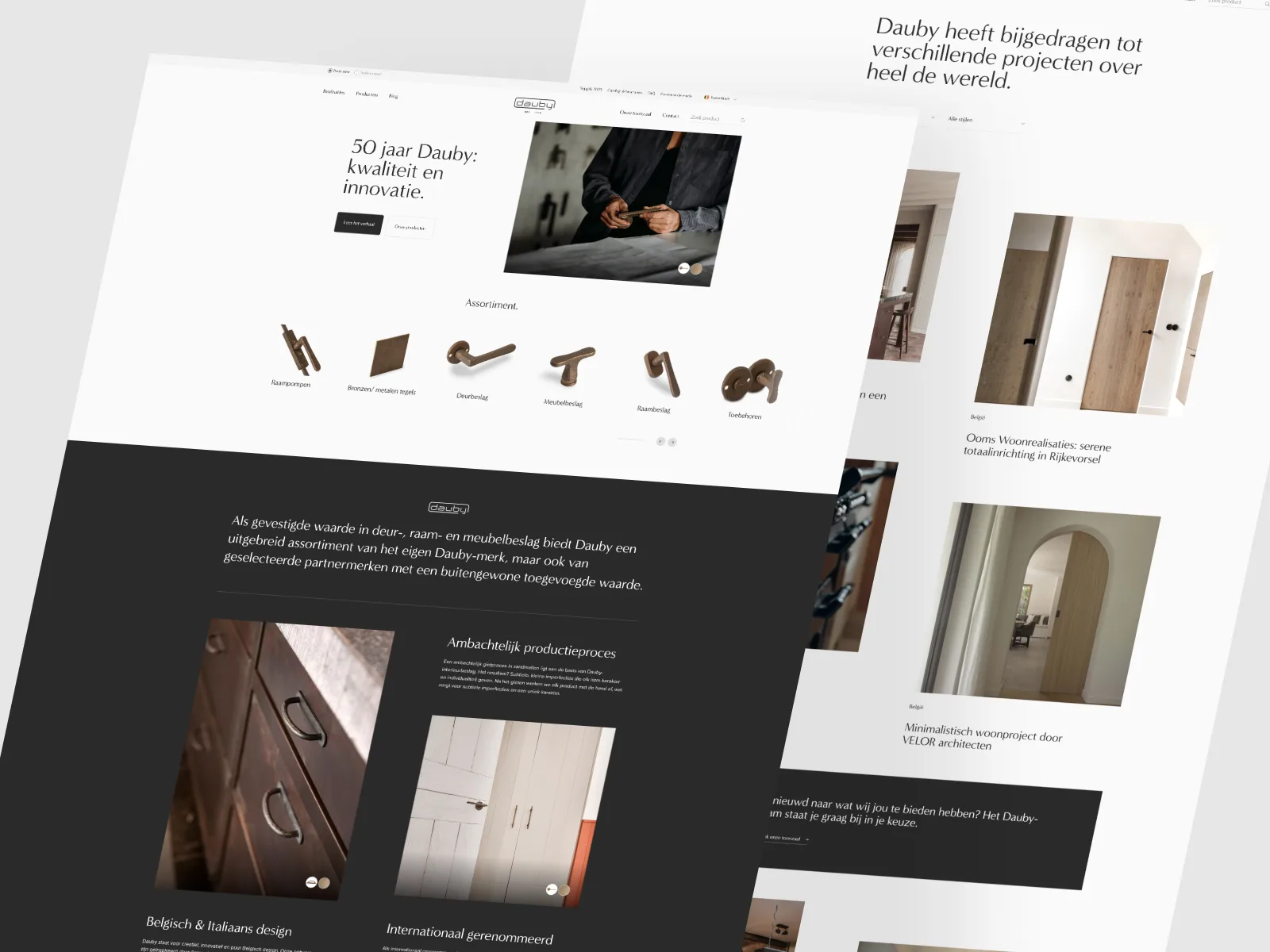 How Dauby rebuilt their website without losing their minds